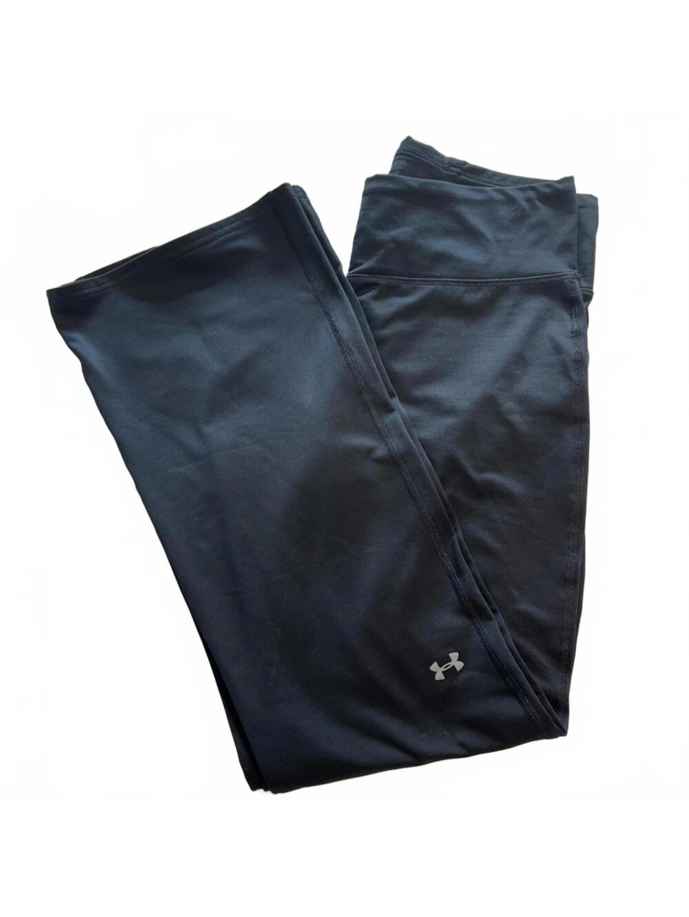Under Armour Black ColdGear Semi Fitted Leggings Performance Activewear